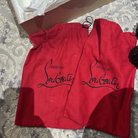 Christian louboutin , dandelion spikes in black, worn 4-5 times at most - Picture 7 of 7